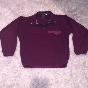 Vintage Purple Patagonia Pullover